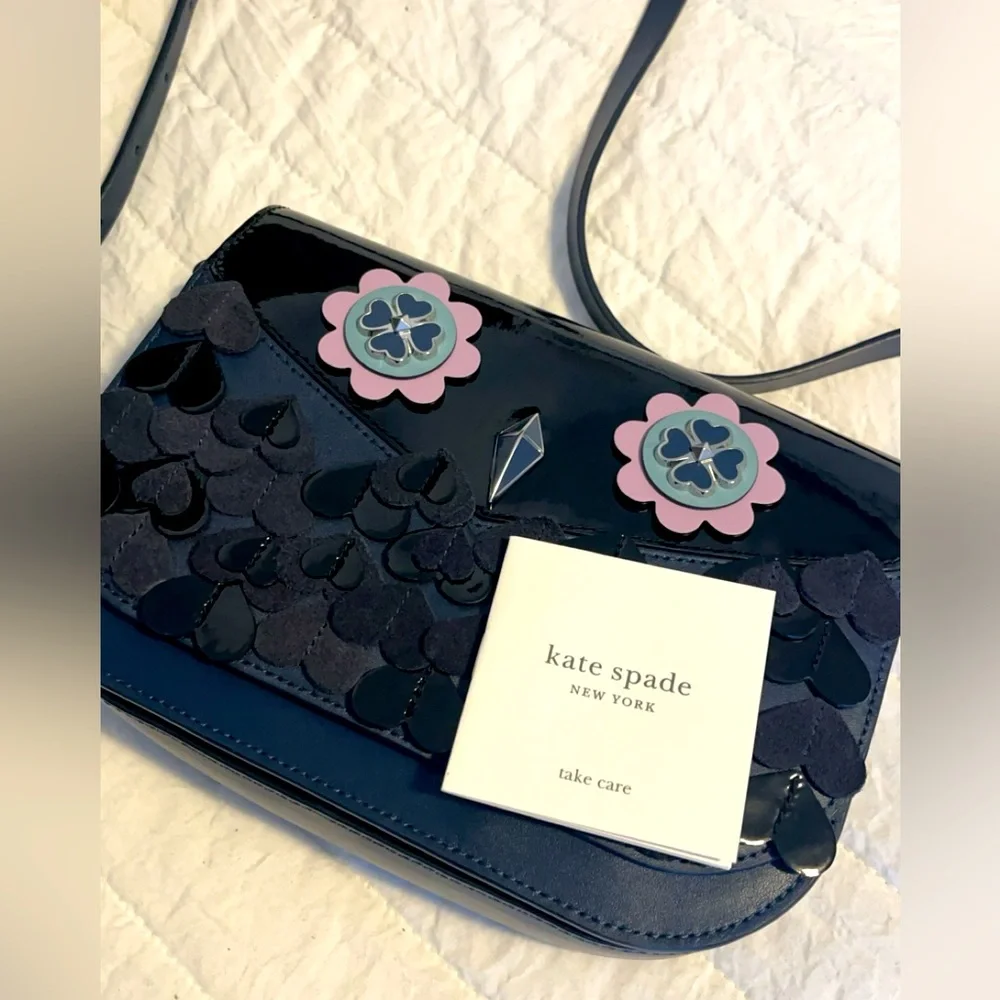 Kate Spade Owl Zibbi leather crossbody 🦉...NWOT‼️ - Picture 3 of 12